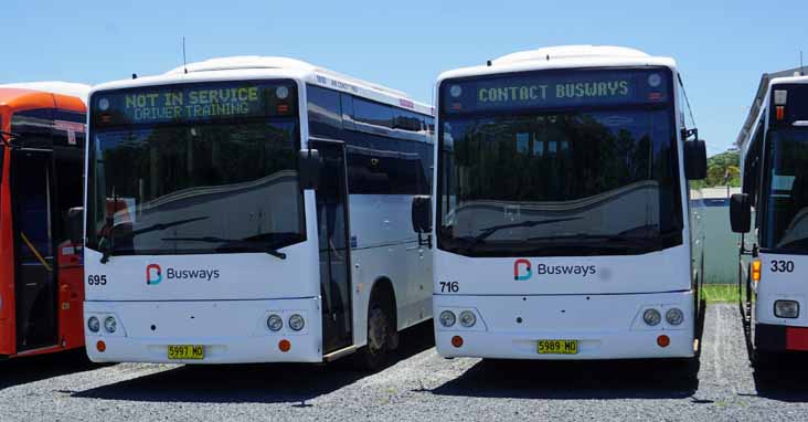 Busways Renault MRC ABM SB50 695 & 716